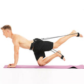 Verstellbares Latex-Widerstandsband für Übungen, Fitness, Yoga, Pilates und Fitnessstudio-Workouts